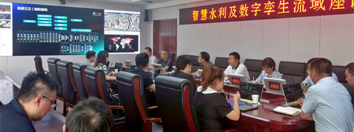 ?安徽省政協(xié)農(nóng)業(yè)和農(nóng)村委員會副主任、中水三立總裁李兵率隊赴甘肅省水利廳交流學(xué)習(xí)